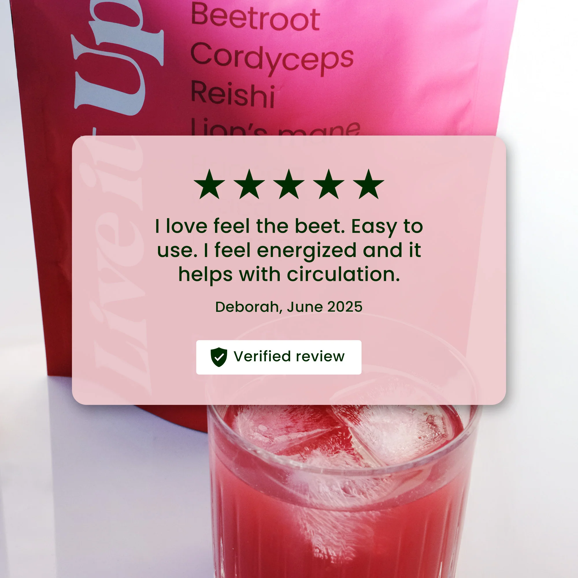 Feel The Beet: beet root powder with adaptogens - Image 7