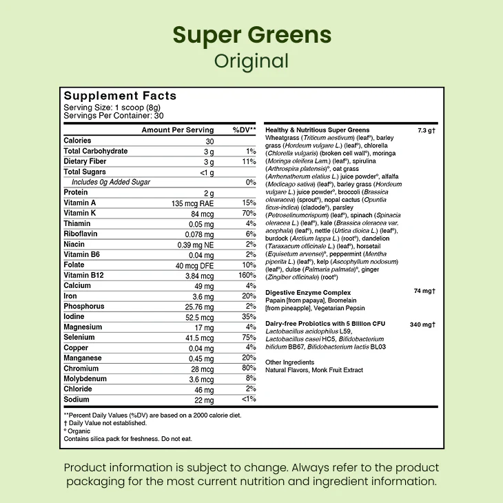Super Greens: all-natural greens powder for daily health - Image 9